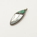 Indianer Anhänger Stein Mosaik