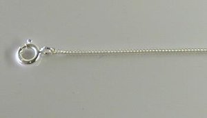 Silber Fuchsschwanzkette