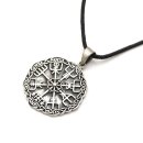 Silber Anhänger Wikinger Kompass K5904