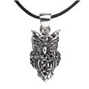Silber Anhänger Keltische Eule