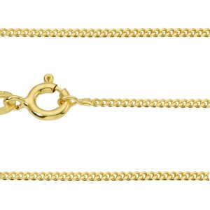 Echt Gold 333/- Flachpanzerkette 1,2mm