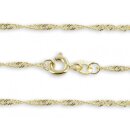 Echt Gold 333/- Singapurkette 1,4mm