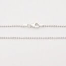 Silber Kugelkette 1,5mm