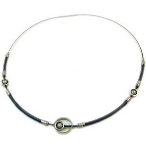 Edelstahlschmuck Collier CZC160687293d